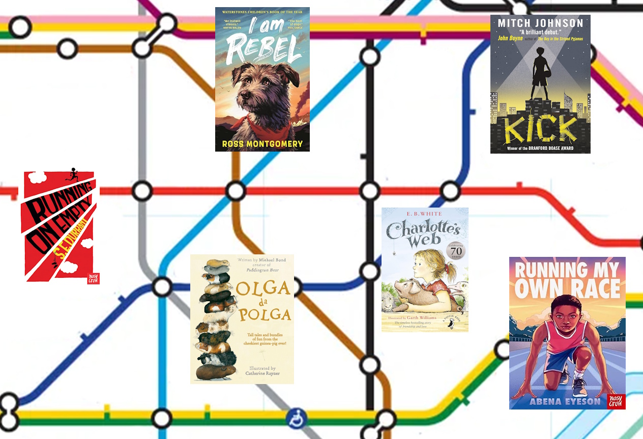 Underground Reading Challenge Map